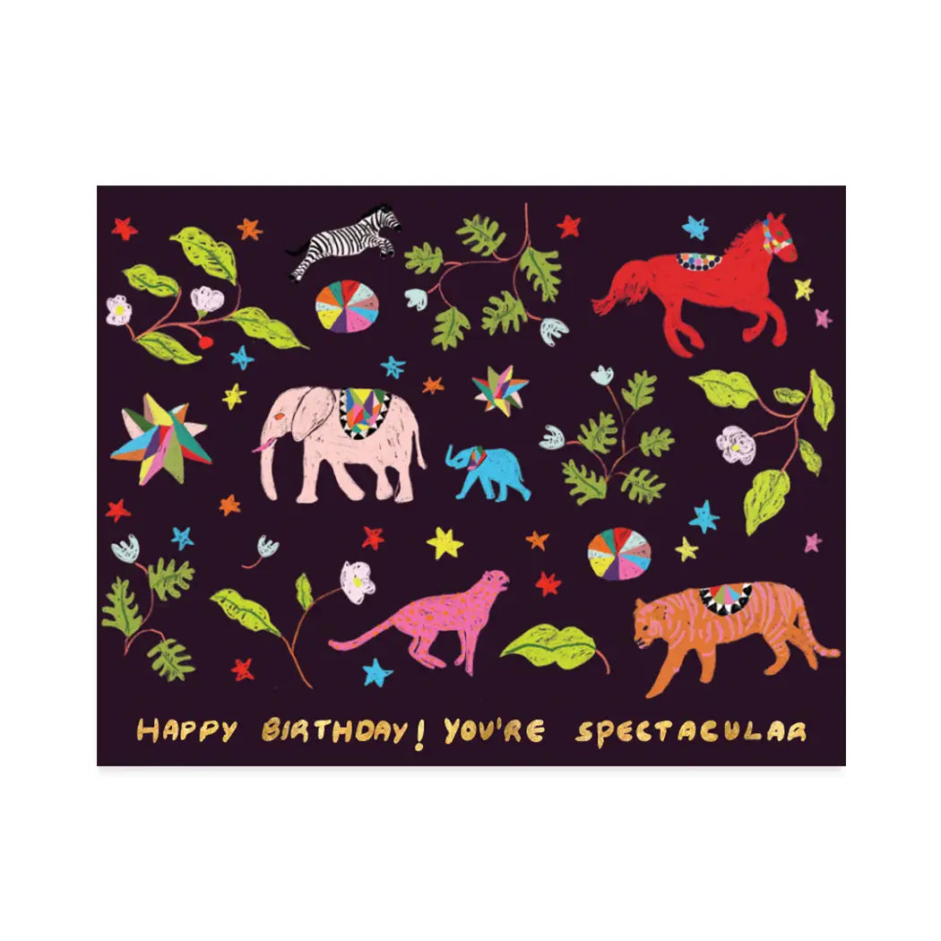 Wild Birthday Card - The Lucky Snail