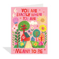 Meant To Be Greeting Card - The Lucky Snail