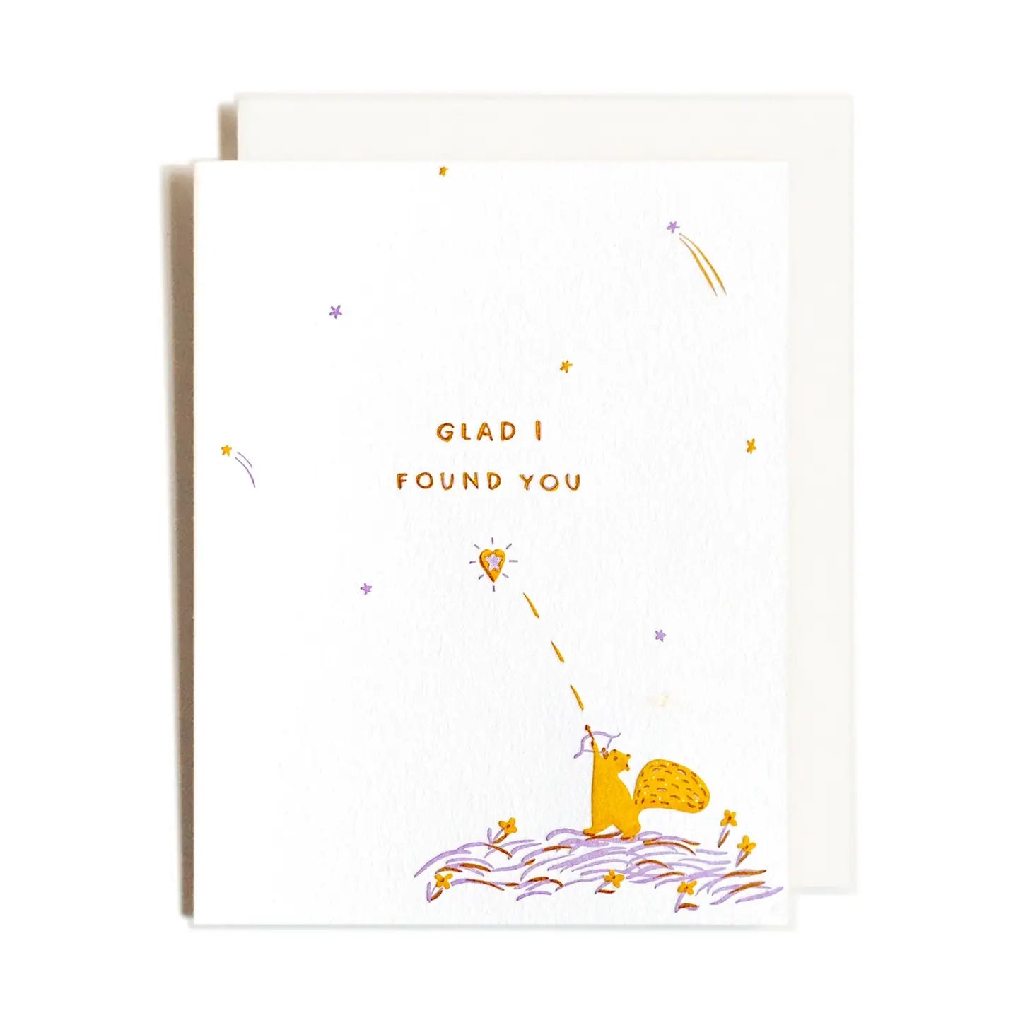 Found You Squirrel Love Card - The Lucky Snail