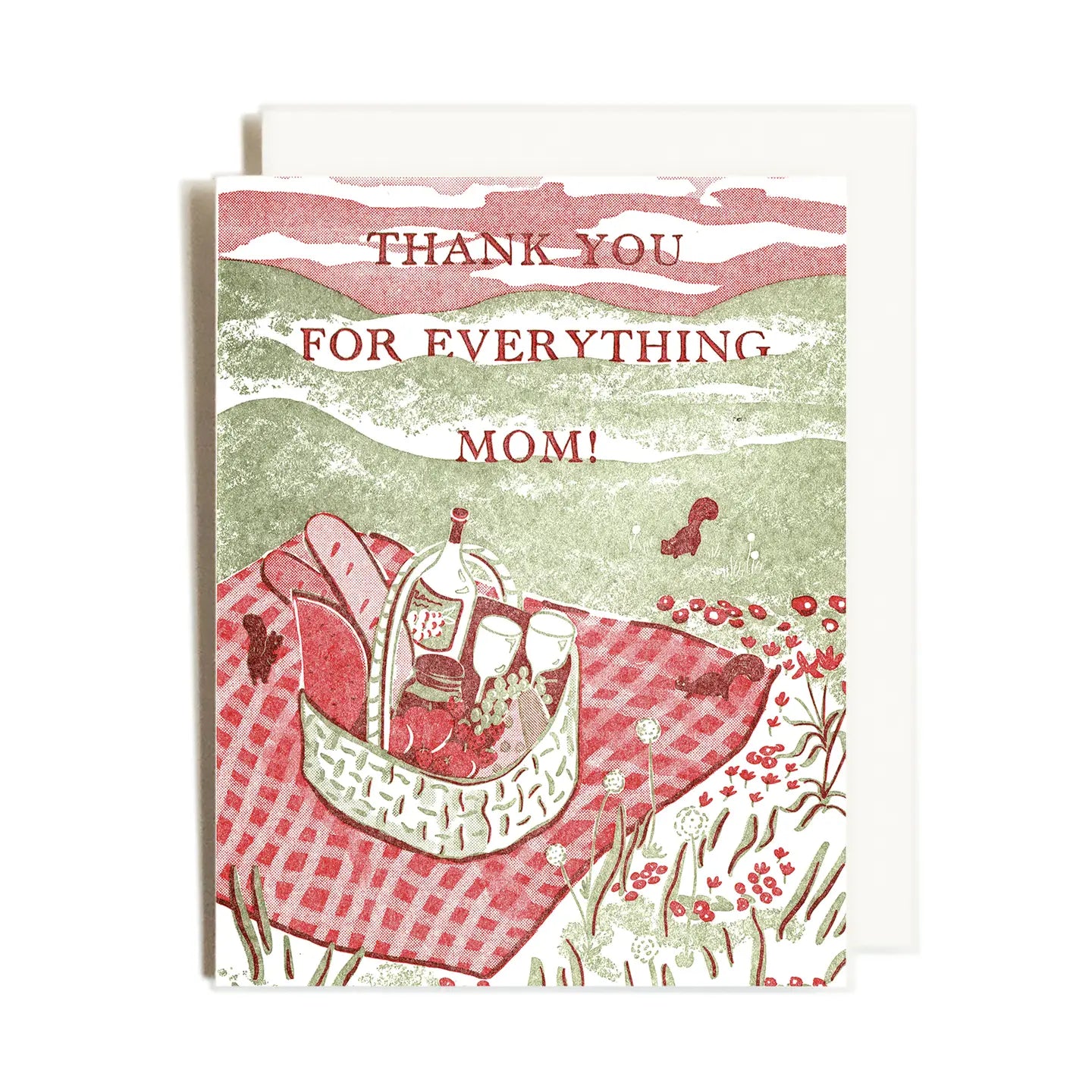 Picnic Mother's Day Card - The Lucky Snail