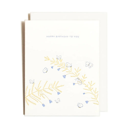 Birthday Butterflies Greeting Card - The Lucky Snail